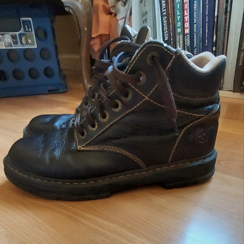Doc Martin Men's Brown Leather Boots